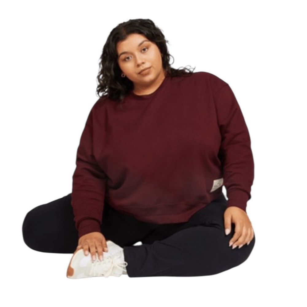 NWT WeWoreWhat Oversized Wellness Club Crewneck Sweatshirt. Size 3XL.